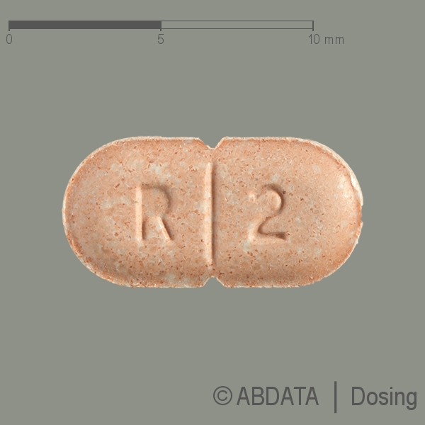 Produktabbildungen für RAMIPRIL comp. AbZ 5 mg/12,5 mg Tabletten in der Vorder-, Hinter- und Seitenansicht.