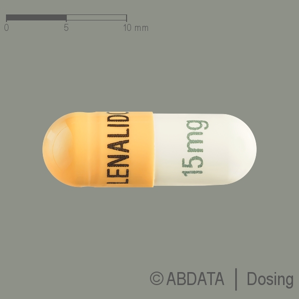 Produktabbildungen für LENALIDOMID Accord 15 mg Hartkapseln in der Vorder-, Hinter- und Seitenansicht.