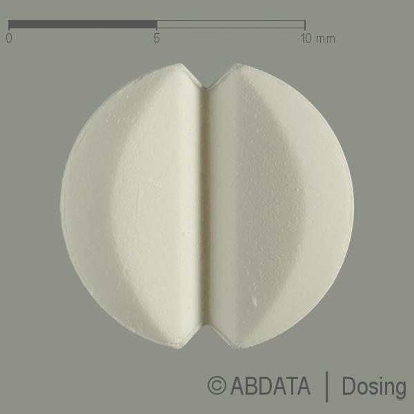 Produktabbildungen für ENALAPRIL HCT AAA-Pharma 20/12,5 mg Tabletten in der Vorder-, Hinter- und Seitenansicht.