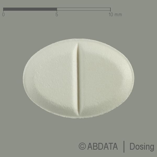 Produktabbildungen für PRAMIPEXOL-ratiopharm 0,35 mg Tabletten in der Vorder-, Hinter- und Seitenansicht.