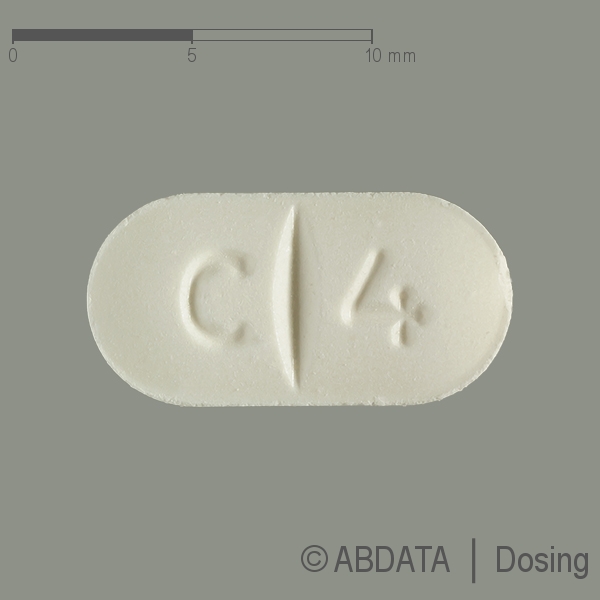 Produktabbildungen für CARVEDILOL-ratiopharm 25 mg Tabletten in der Vorder-, Hinter- und Seitenansicht.