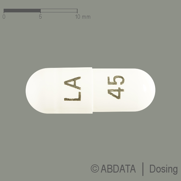 Produktabbildungen für PREGABALIN Laurus 150 mg Hartkapseln in der Vorder-, Hinter- und Seitenansicht.