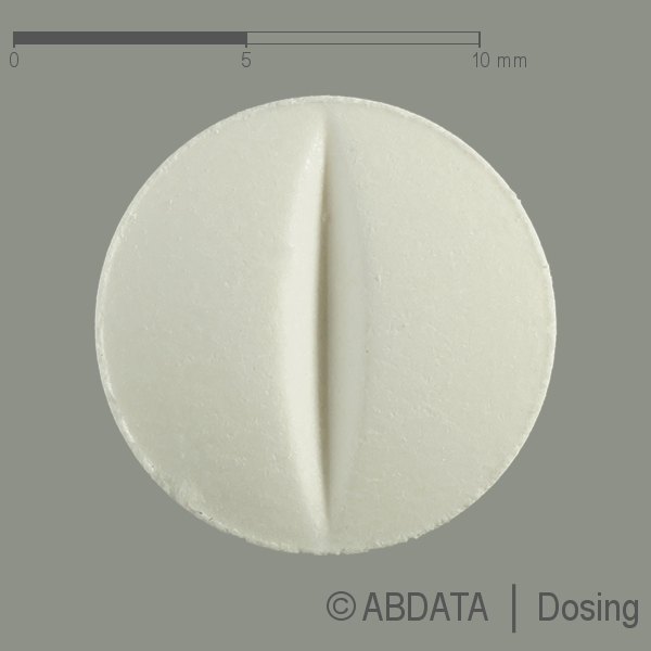 Produktabbildungen für METOPROLOL comp. AbZ 100 mg/12,5 mg Tabletten in der Vorder-, Hinter- und Seitenansicht.