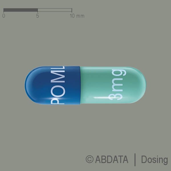 Produktabbildungen für IMNOVID 3 mg Hartkapseln in der Vorder-, Hinter- und Seitenansicht.