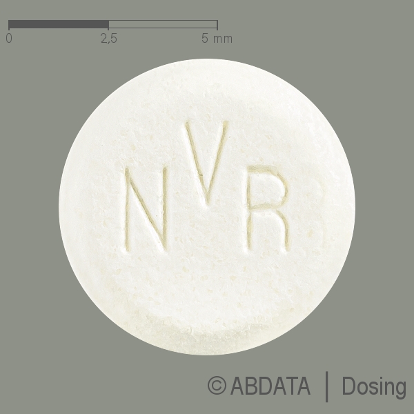 Produktabbildungen für CERTICAN 0,5 mg Tabletten in der Vorder-, Hinter- und Seitenansicht.