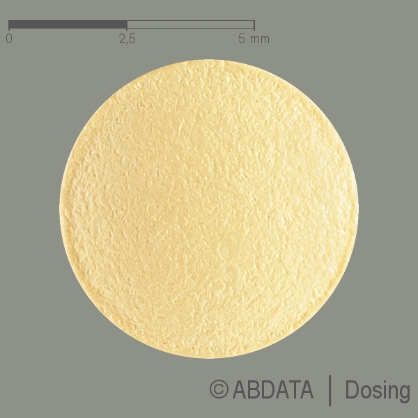 Produktabbildungen für TADALAFIL AL 5 mg Filmtabletten in der Vorder-, Hinter- und Seitenansicht.