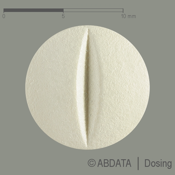Produktabbildungen für LOSARHCT-Denk 100 mg/12,5 mg Filmtabletten in der Vorder-, Hinter- und Seitenansicht.