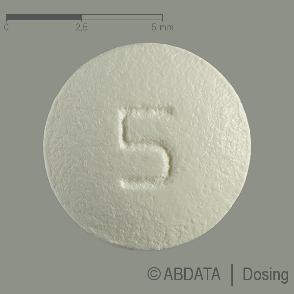 Produktabbildungen für DONEPEZIL-HCL Zentiva 5 mg Filmtabletten in der Vorder-, Hinter- und Seitenansicht.