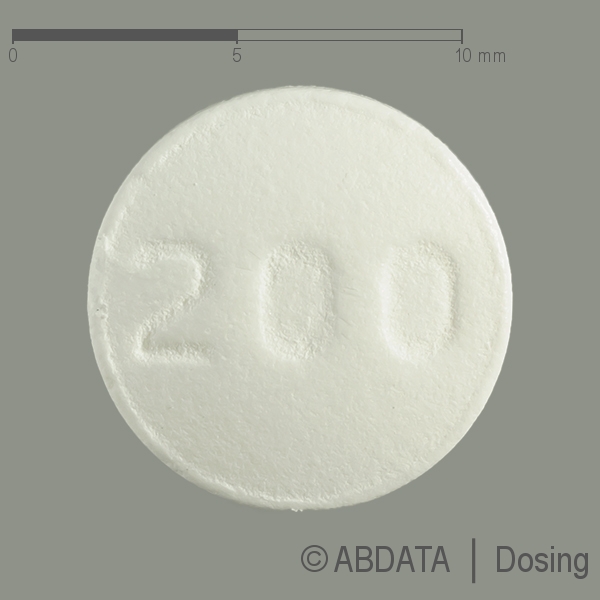 Produktabbildungen für HYDROXYCHLOROQUIN Aristo 200 mg Filmtabletten in der Vorder-, Hinter- und Seitenansicht.