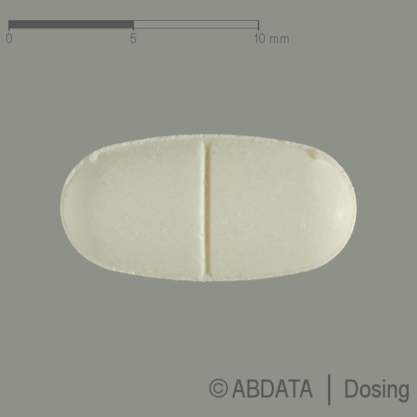 Produktabbildungen für TELMISARTAN-ratiopharm 40 mg Tabletten in der Vorder-, Hinter- und Seitenansicht.
