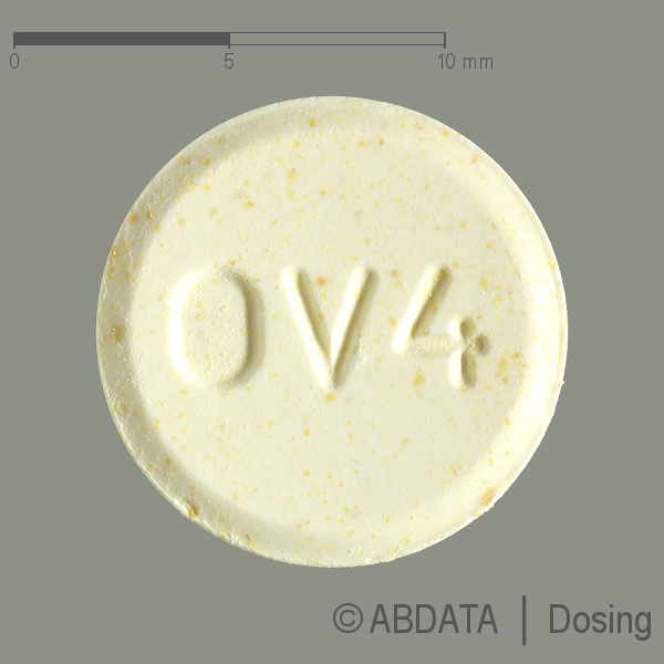 Produktabbildungen für OLANZAPIN BASICS 20 mg Schmelztabletten in der Vorder-, Hinter- und Seitenansicht.