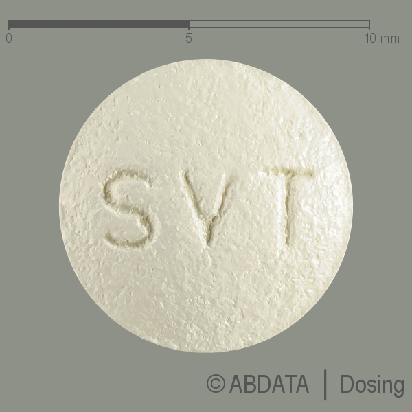 Produktabbildungen für SIMVA ARISTO 20 mg Filmtabletten in der Vorder-, Hinter- und Seitenansicht.