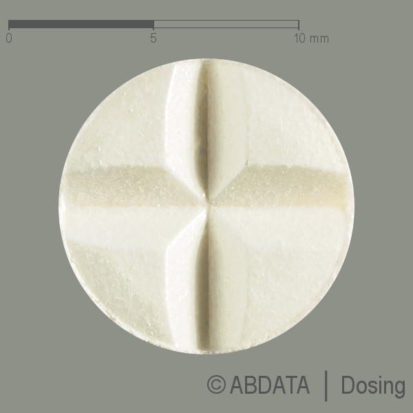Produktabbildungen für FLUOXETIN HEXAL 40 mg Tabletten in der Vorder-, Hinter- und Seitenansicht.