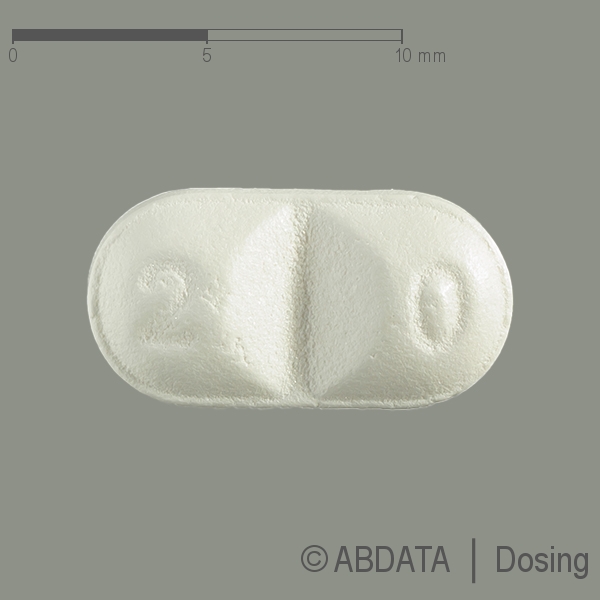 Produktabbildungen für SIMVASTATIN AL 20 mg Filmtabletten in der Vorder-, Hinter- und Seitenansicht.