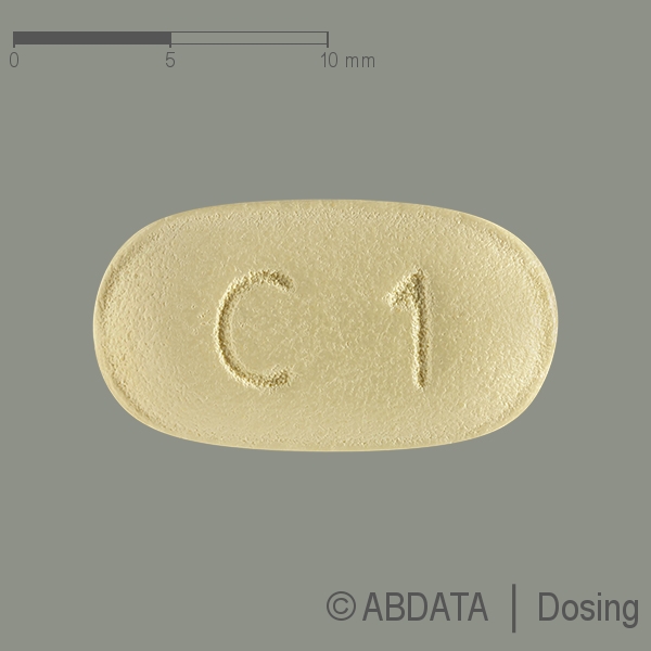 Produktabbildungen für OLMEAMLO HCT 40 mg/5 mg/12,5 mg Filmtabletten in der Vorder-, Hinter- und Seitenansicht.