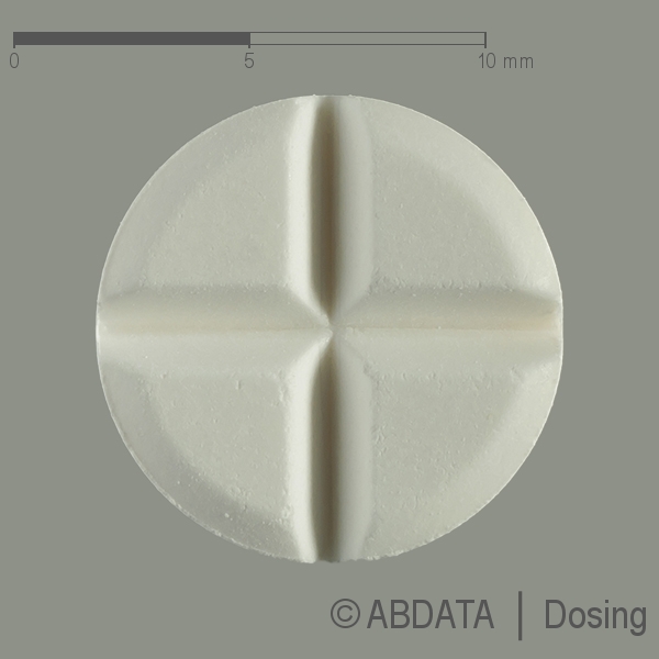 Produktabbildungen für BIPERIDEN-neuraxpharm 4 mg Tabletten in der Vorder-, Hinter- und Seitenansicht.