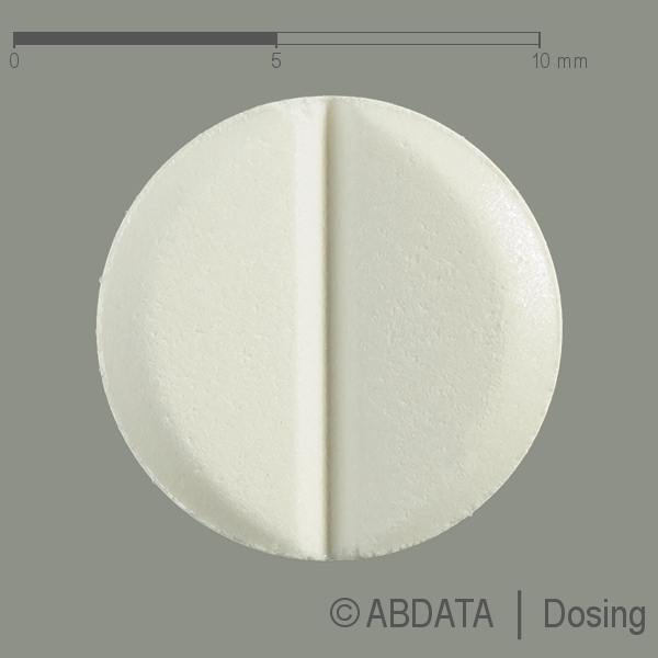 Produktabbildungen für DEXAMETHASON-ratiopharm 8 mg Tabletten in der Vorder-, Hinter- und Seitenansicht.