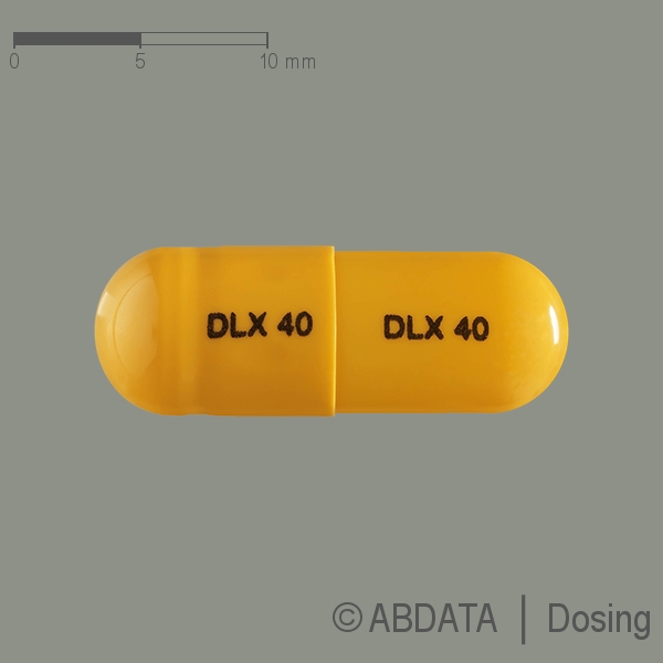Produktabbildungen für DULOXETIN-ratiopharm Uro 40 mg magensaftr.Hartk. in der Vorder-, Hinter- und Seitenansicht.
