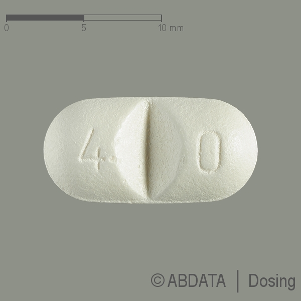 Produktabbildungen für SIMVA-HENNIG 40 mg Filmtabletten in der Vorder-, Hinter- und Seitenansicht.
