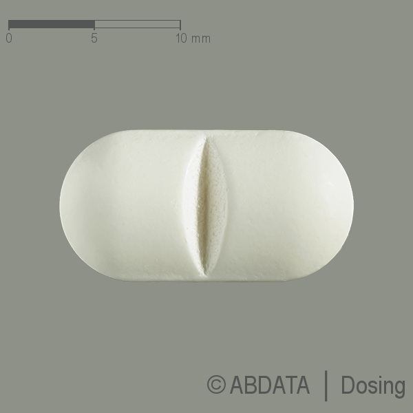 Produktabbildungen für VALPRO AL 500 mg Retardtabletten in der Vorder-, Hinter- und Seitenansicht.