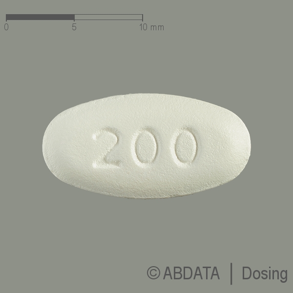 Produktabbildungen für VORICONAZOL STADA 200 mg Filmtabletten in der Vorder-, Hinter- und Seitenansicht.