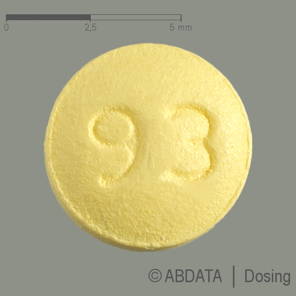 Produktabbildungen für LETROZOL AbZ 2,5 mg Filmtabletten in der Vorder-, Hinter- und Seitenansicht.