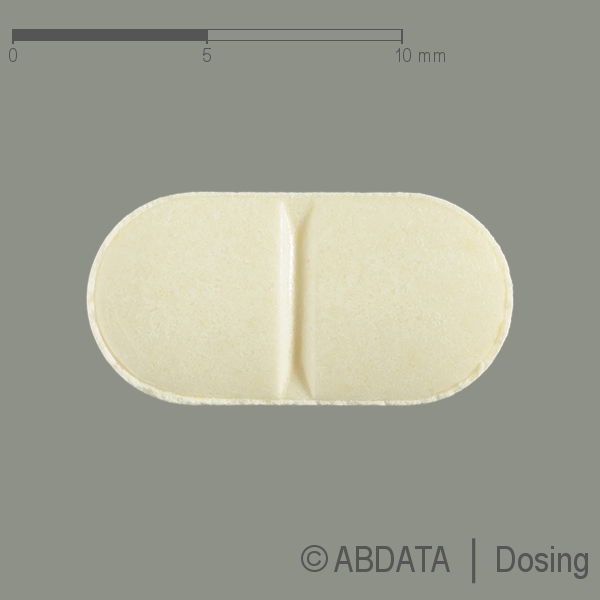 Produktabbildungen für GLIMEPIRID Heumann 3 mg Tabletten in der Vorder-, Hinter- und Seitenansicht.