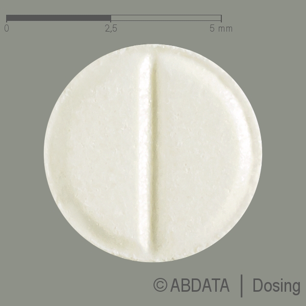 Produktabbildungen für PARKOPAN 5 mg Tabletten in der Vorder-, Hinter- und Seitenansicht.