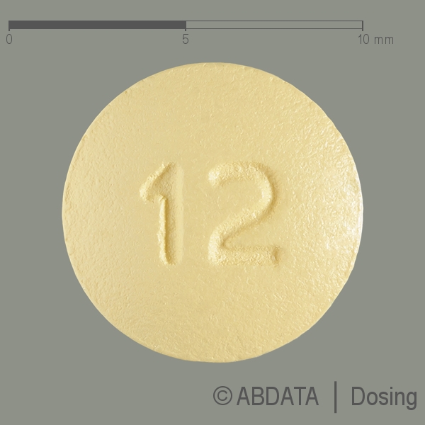 Produktabbildungen für DONEPEZIL-HCl PUREN 10 mg Filmtabletten in der Vorder-, Hinter- und Seitenansicht.