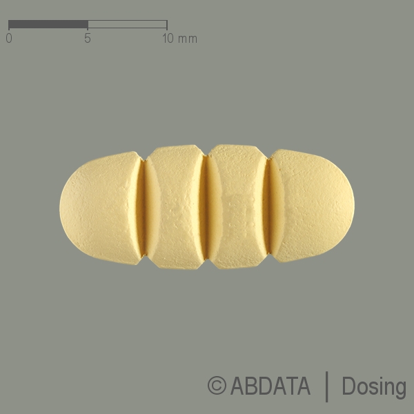Produktabbildungen für LEVETIRACETAM Aristo 500 mg Filmtabletten in der Vorder-, Hinter- und Seitenansicht.