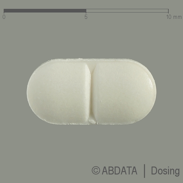 Produktabbildungen für PERINDOPRIL/Indapamid-ratio.2 mg/0,625 mg Tabl. in der Vorder-, Hinter- und Seitenansicht.