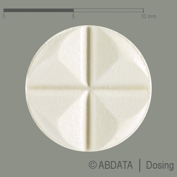 Produktabbildungen für DOXACOR 8 mg Tabletten in der Vorder-, Hinter- und Seitenansicht.