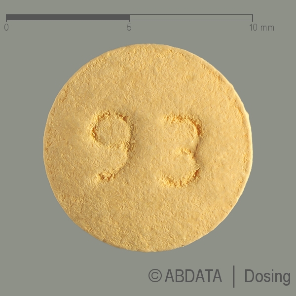 Produktabbildungen für MONTELUKAST AbZ 10 mg Filmtabletten in der Vorder-, Hinter- und Seitenansicht.