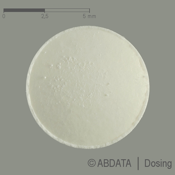 Produktabbildungen für JODID-ratiopharm 100 μg Tabletten in der Vorder-, Hinter- und Seitenansicht.