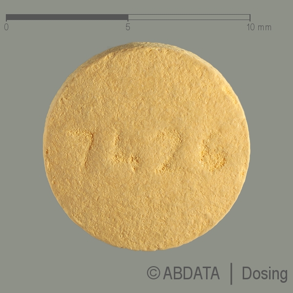 Produktabbildungen für MONTELUKAST AbZ 10 mg Filmtabletten in der Vorder-, Hinter- und Seitenansicht.