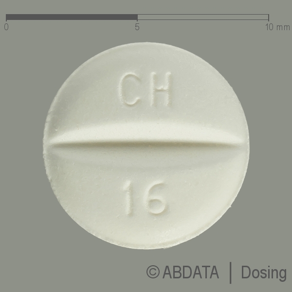 Produktabbildungen für CANDESARTAN Zentiva comp 16 mg/12,5 mg Tabletten in der Vorder-, Hinter- und Seitenansicht.