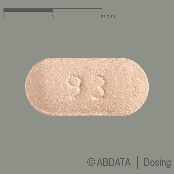 Produktabbildungen für CLOPIDOGREL ratiopharm 75 mg Filmtabletten in der Vorder-, Hinter- und Seitenansicht.