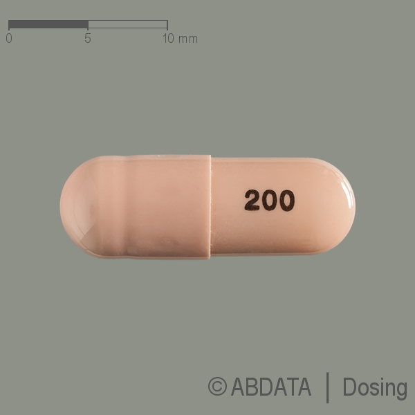 Produktabbildungen für PREGABALIN-ratiopharm 200 mg Hartkapseln in der Vorder-, Hinter- und Seitenansicht.