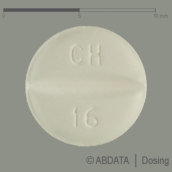 Produktabbildungen für CANDESARTAN/HCT STADA 16 mg/12,5 mg Tabletten in der Vorder-, Hinter- und Seitenansicht.