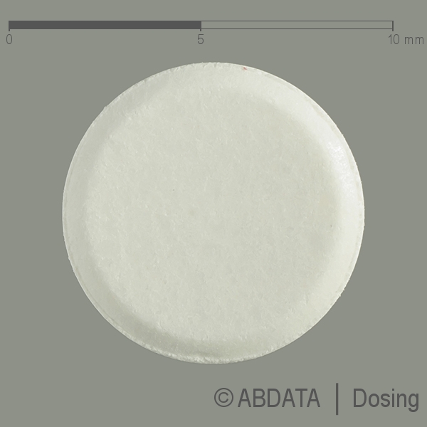 Produktabbildungen für RIZATRIPTAN AL 5 mg Tabletten in der Vorder-, Hinter- und Seitenansicht.