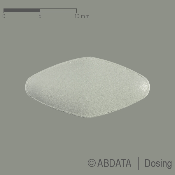 Produktabbildungen für EPIVIR 300 mg Filmtabletten in der Vorder-, Hinter- und Seitenansicht.