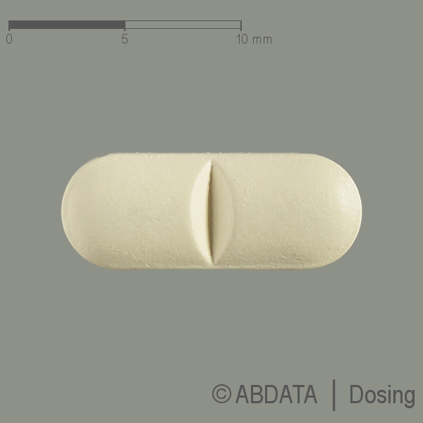 Produktabbildungen für ADEPEND 50 mg Filmtabletten in der Vorder-, Hinter- und Seitenansicht.