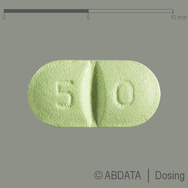 Produktabbildungen für RISPERIDON Aurobindo 0,5 mg Filmtabletten in der Vorder-, Hinter- und Seitenansicht.