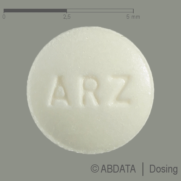 Produktabbildungen für ARIPIPRAZOL Hormosan 5 mg Tabletten in der Vorder-, Hinter- und Seitenansicht.
