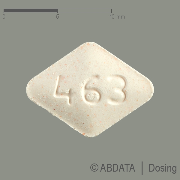 Produktabbildungen für LAMOTRIGIN Teva 100mg Tabletten in der Vorder-, Hinter- und Seitenansicht.