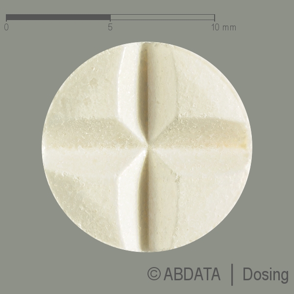 Produktabbildungen für FLUOXETIN 40-1A Pharma Tabletten in der Vorder-, Hinter- und Seitenansicht.