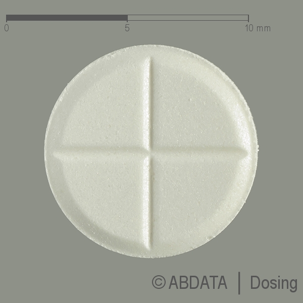Produktabbildungen für DEXAMETHASON 8 mg JENAPHARM Tabletten in der Vorder-, Hinter- und Seitenansicht.