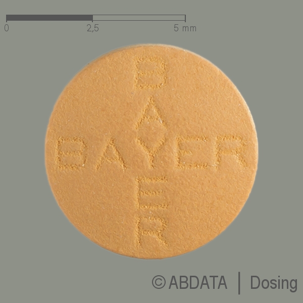 Produktabbildungen für ADEMPAS 2 mg Filmtabletten in der Vorder-, Hinter- und Seitenansicht.