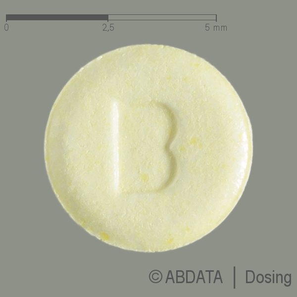 Produktabbildungen für OLANZAPIN Glenmark 5 mg Tabletten in der Vorder-, Hinter- und Seitenansicht.