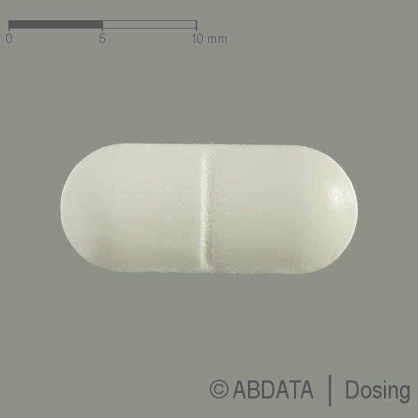 Produktabbildungen für VALPROAT AbZ 300 mg Retardtabletten in der Vorder-, Hinter- und Seitenansicht.